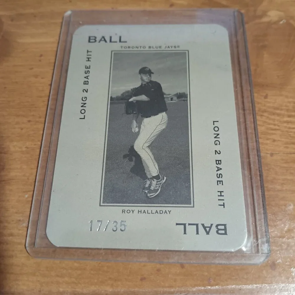 Roy Halladay 17/35 Ball 2005 Donruss Playoff Pologrounds #PG-33 Baseball